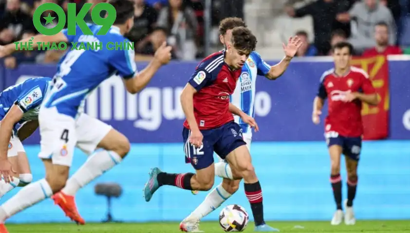 Trận đấu giữa Espanyol và Osasuna hứa hẹn là cuộc đối đầu kịch tính