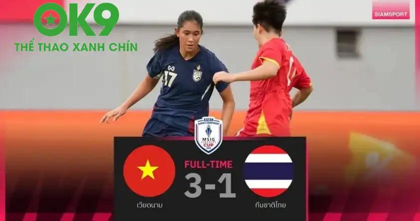 Truyền thông Thái Lan không bất ngờ khi đội nhà thua ĐT nữ Việt Nam